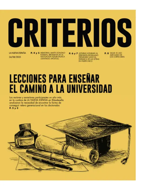 Cover of Criterios | La Nueva España