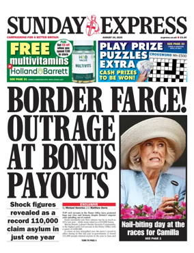 Cover of Sunday Express