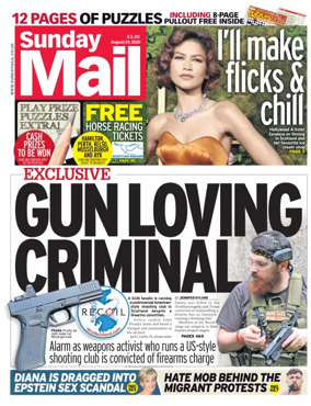 Cover of Sunday Mail (UK)