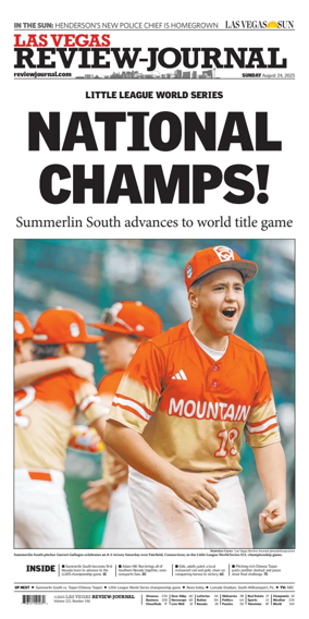 Cover of Las Vegas Review-Journal (Sunday)