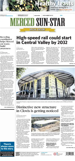 Cover of Merced Sun-Star (Saturday)