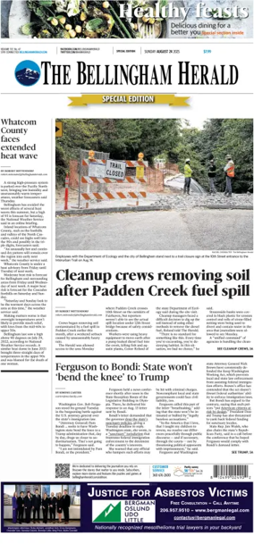 Cover of The Bellingham Herald (Sunday)
