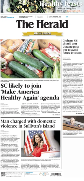 Cover of The Herald (Rock Hill)