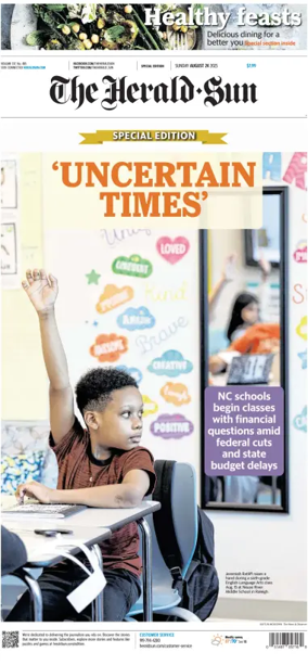 Cover of The Herald-Sun (Sunday)