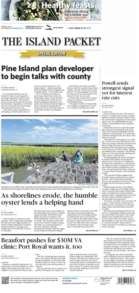 Cover of The Island Packet (Sunday)