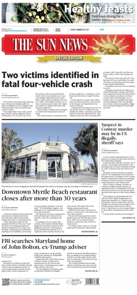 Cover of The Sun News (Sunday)