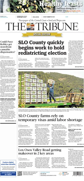 Cover of The Tribune (SLO) (Sunday)