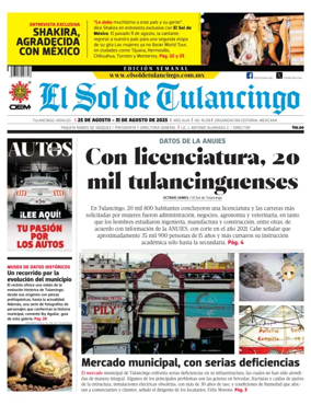 Cover of El Sol de Tulancingo