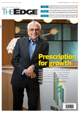 Cover of The Edge Singapore