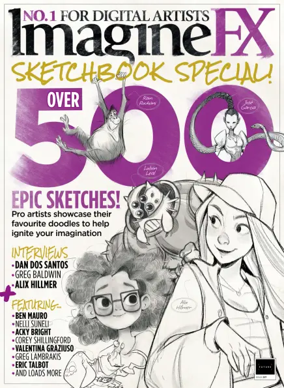 Cover of ImagineFX: Sci-fi & Fantasy Art magazine