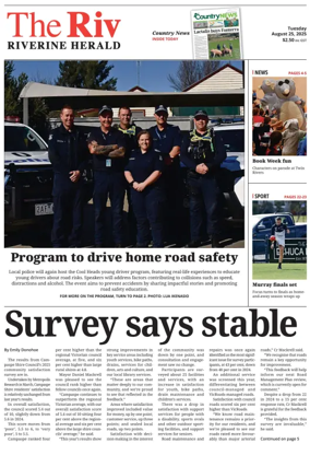 Cover of The Riverine Herald