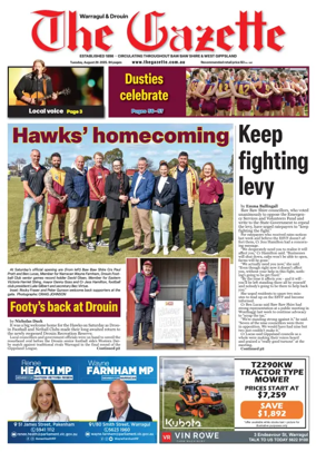 Cover of Warragul & Drouin Gazette