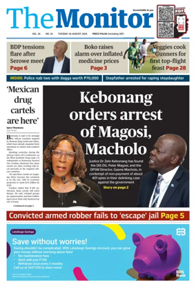 Cover of The Monitor