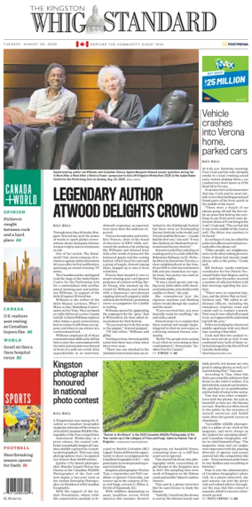 Cover of Kingston Whig-Standard