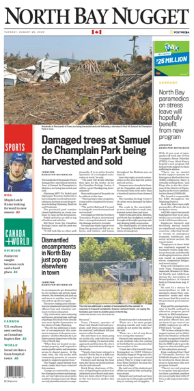 Cover of North Bay Nugget