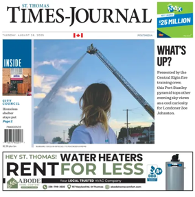 Cover of St. Thomas Times-Journal