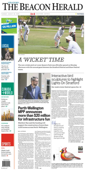 Cover of The Beacon Herald