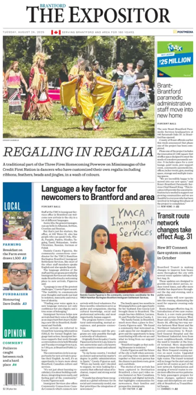 Cover of The Expositor (Brantford)