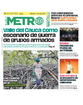 Cover of Publimetro Colombia