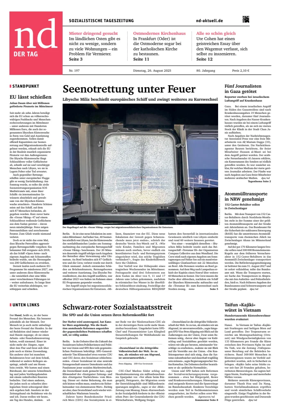 Cover of Neues Deutschland