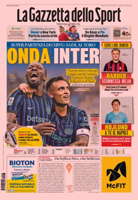 Cover of La Gazzetta dello Sport - Sicilia