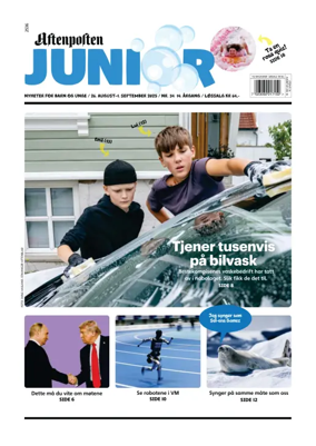 Cover of Aftenposten Junior