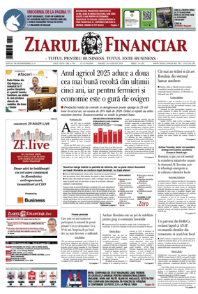 Cover of Ziarul Financiar
