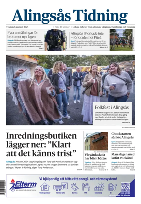 Cover of Alingsås Tidning