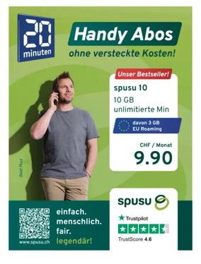 Cover of 20 Minuten - Bern