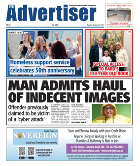 Cover of Ayr Advertiser