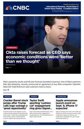 Cover of CNBC