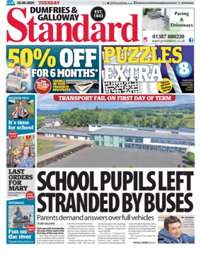 Cover of Dumfries & Galloway Standard