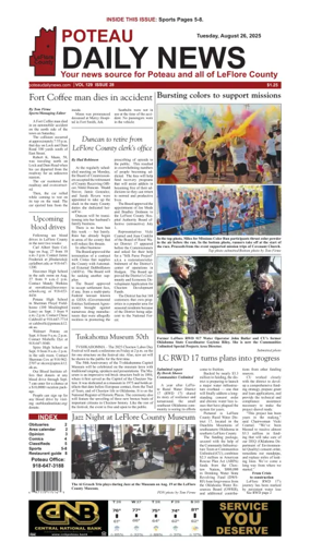 Cover of Poteau Daily News