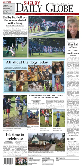 Cover of Shelby Daily Globe