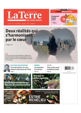 Cover of La Terre de chez nous