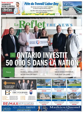 Cover of Le Reflet (The News)