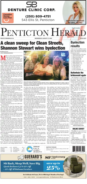 Cover of Penticton Herald