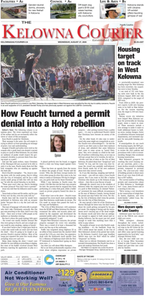 Cover of The Daily Courier