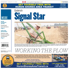 Cover of The Goderich Signal-Star