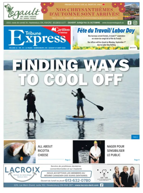 Cover of Tribune Express