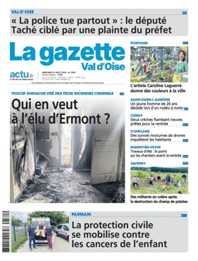 Cover of La Gazette Val d'Oise