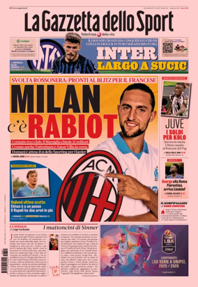 Cover of La Gazzetta dello Sport - Sicilia