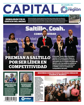 Cover of Capital Coahuila