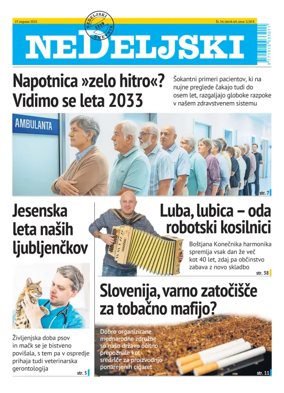 Cover of Nedeljski Dnevnik