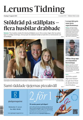 Cover of Lerums Tidning