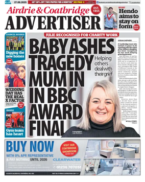 Cover of Airdrie & Coatbridge Advertiser