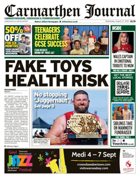 Cover of Carmarthen Journal