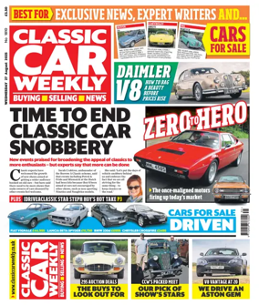 Cover of Classic Car Weekly (UK)