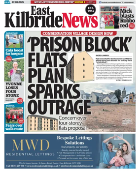 Cover of East Kilbride News