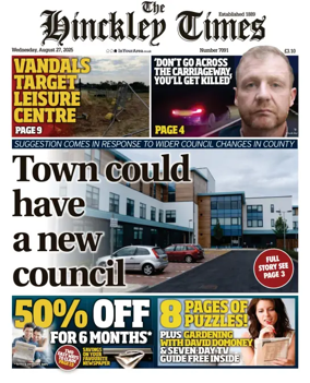 Cover of Hinckley Times